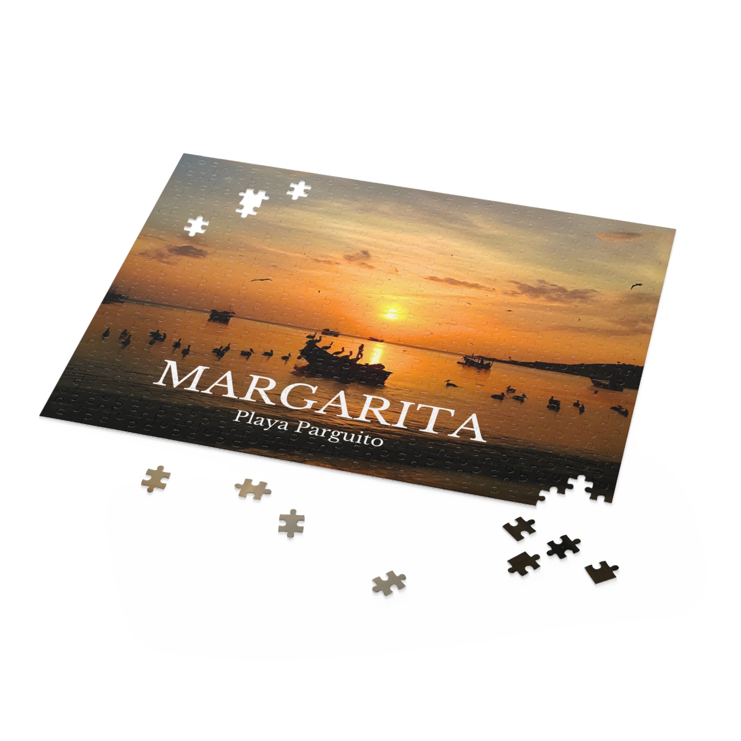 🧩 Rompecabezas Playa Parguito, Isla de Margarita | Fotografía Original – Venezuela Caribe (120, 252 o 500 Piezas)