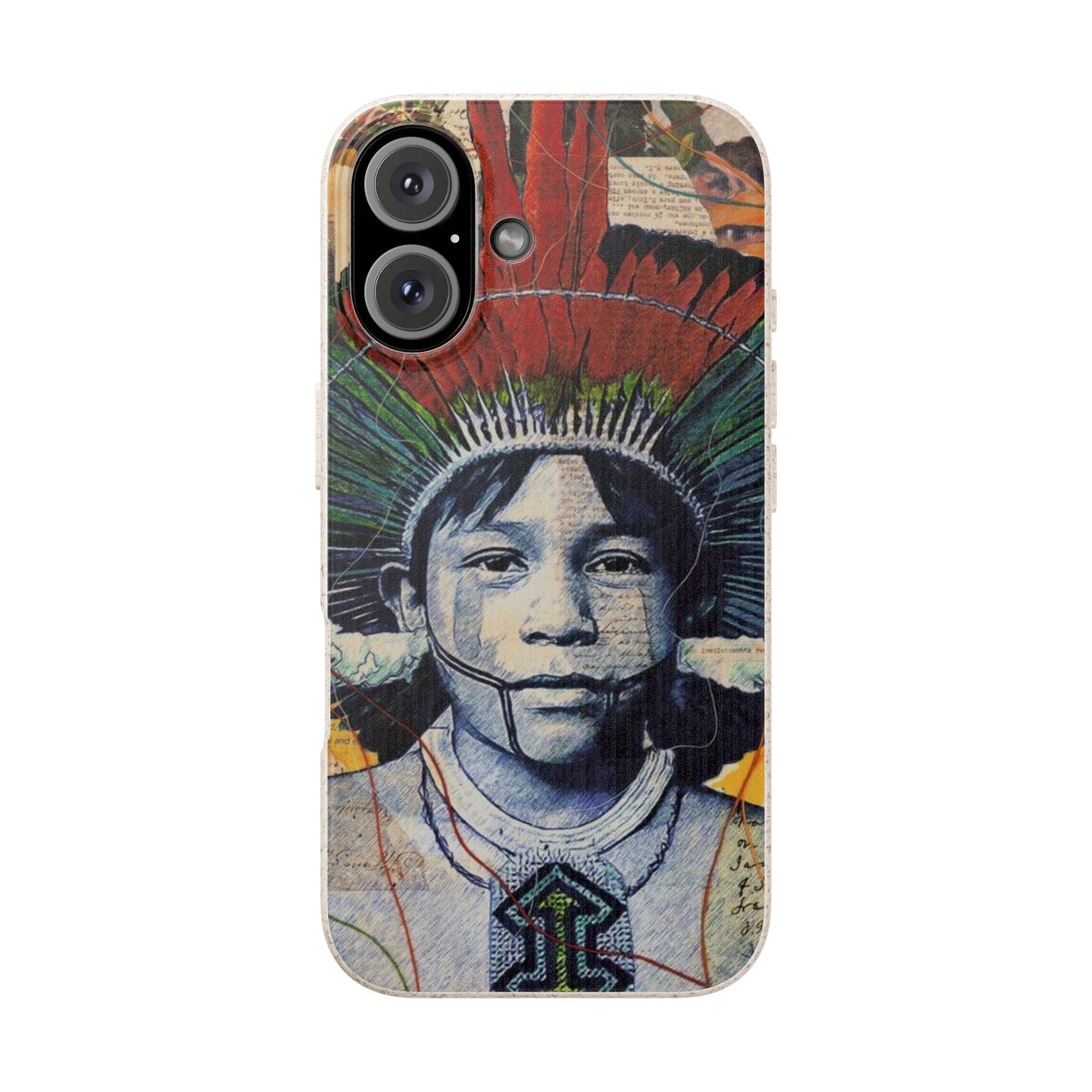 Fundas Biodegradables – collage de la Amazonía | Funda Ecológica para iPhone y Samsung