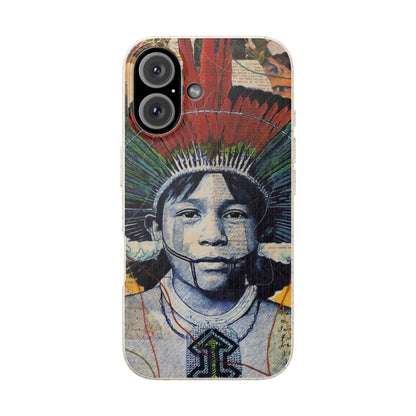 Fundas Biodegradables – collage de la Amazonía | Funda Ecológica para iPhone y Samsung