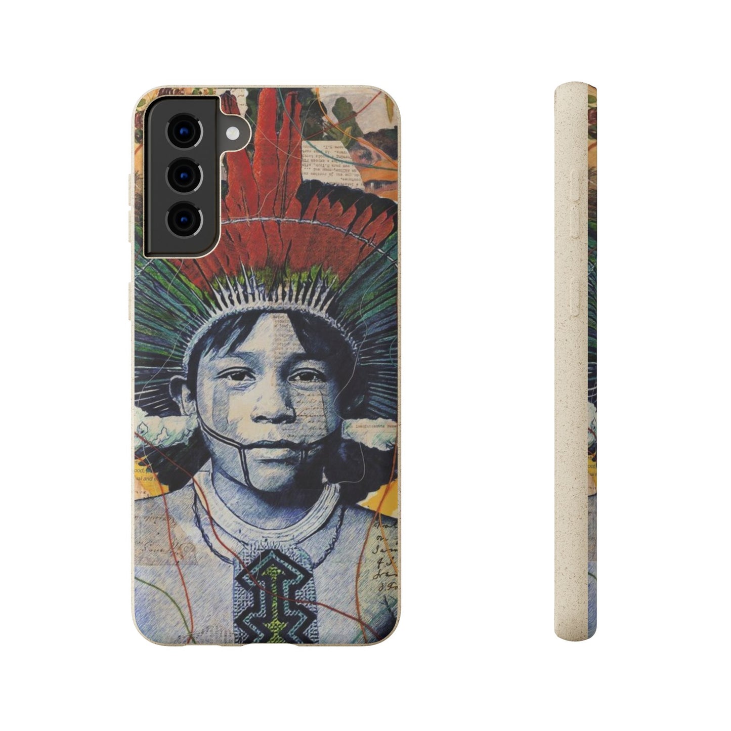 Fundas Biodegradables – collage de la Amazonía | Funda Ecológica para iPhone y Samsung