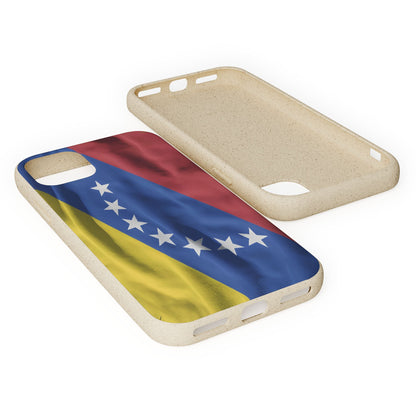 Funda Biodegradable | Bandera de Venezuela – 7 Estrellas | iPhone y Samsung