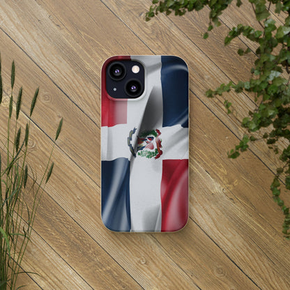 Funda Biodegradable | Bandera República Dominicana 🇩🇴 | iPhone y Samsung