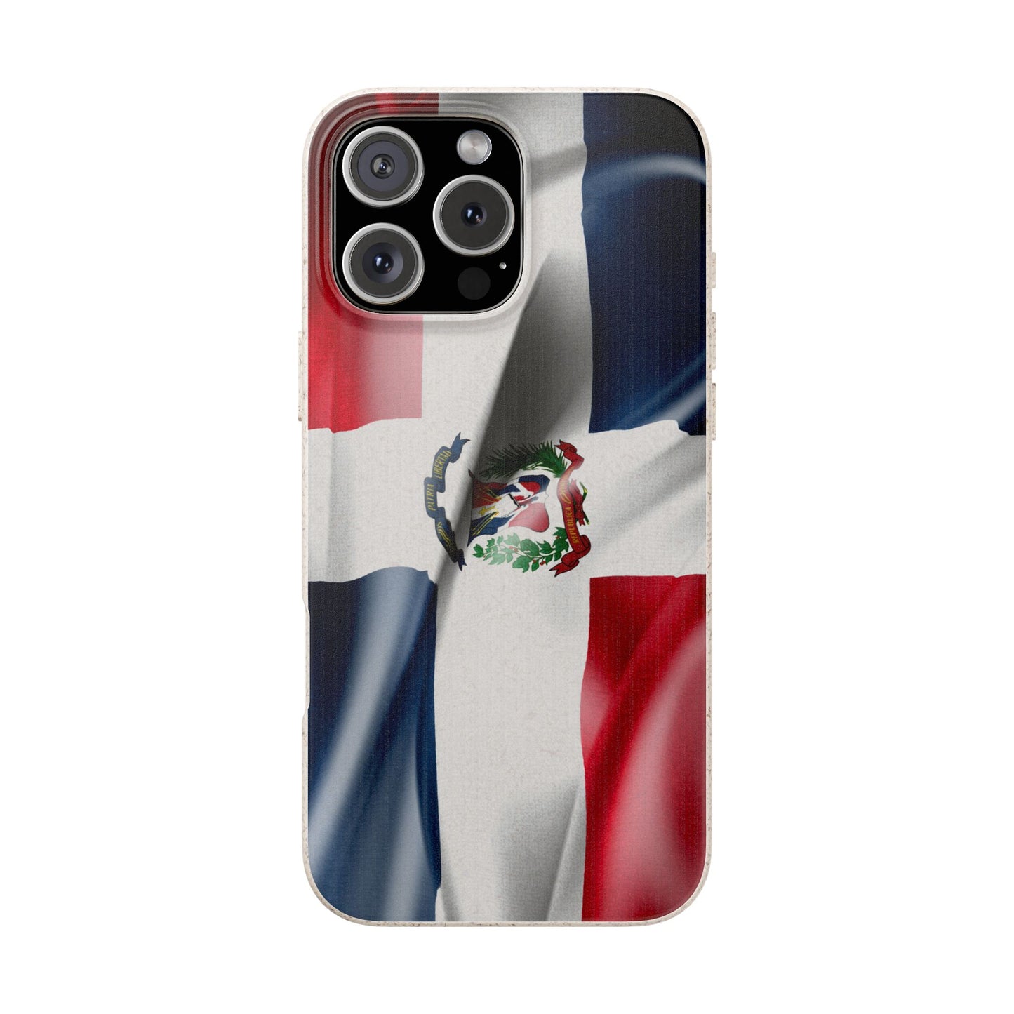 Funda Biodegradable | Bandera República Dominicana 🇩🇴 | iPhone y Samsung