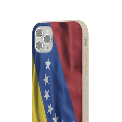Funda Biodegradable | Bandera de Venezuela – 7 Estrellas | iPhone y Samsung