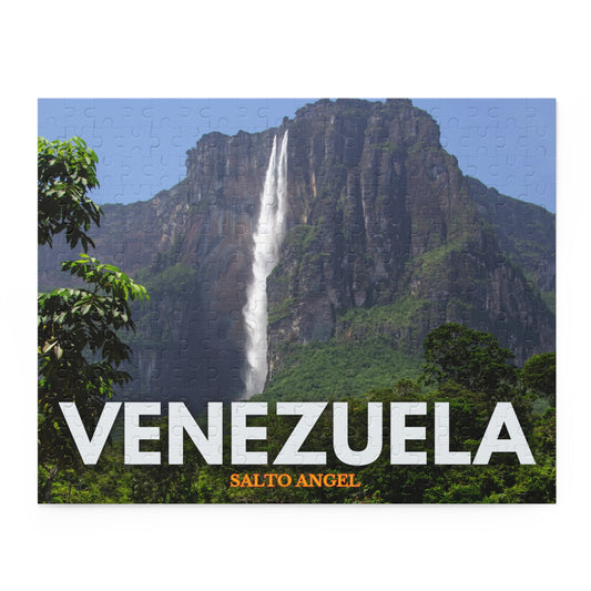 Rompecabezas Salto Ángel | Paisaje Natural de Venezuela (120, 252 o 500 Piezas)