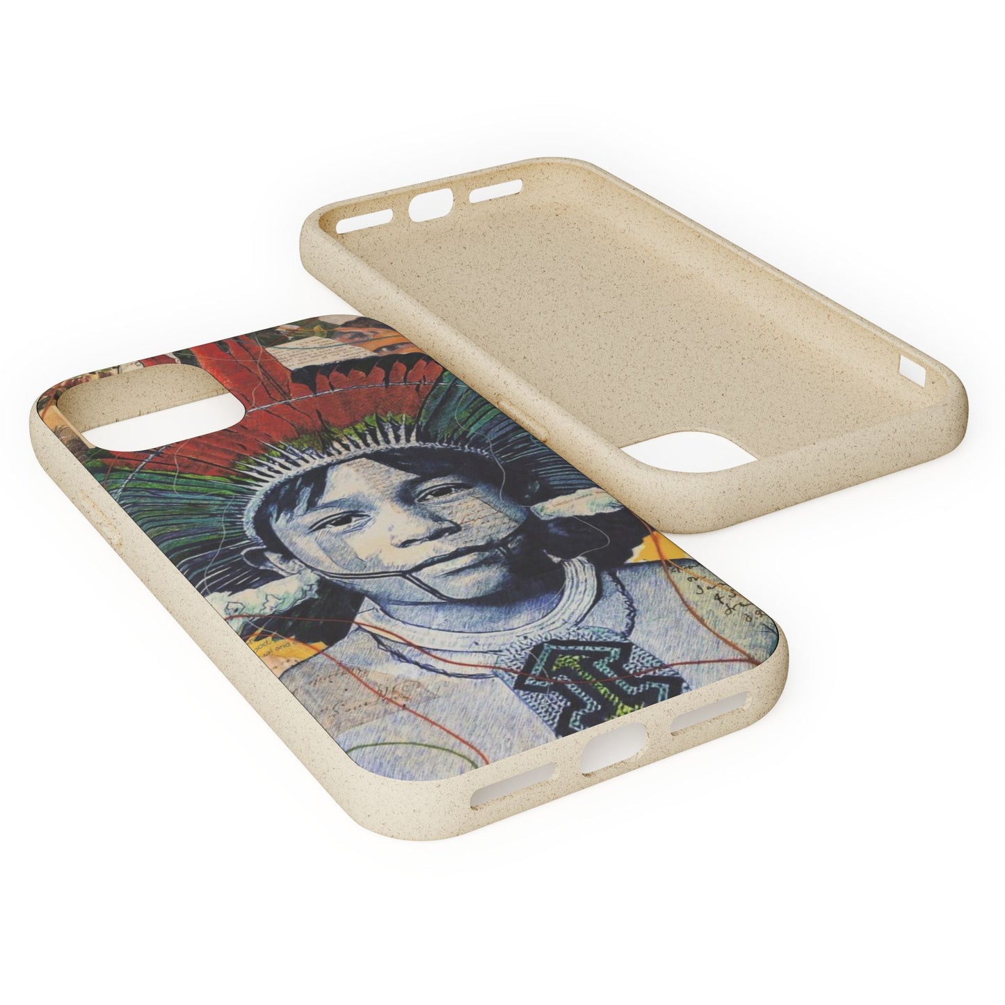 Fundas Biodegradables – collage de la Amazonía | Funda Ecológica para iPhone y Samsung