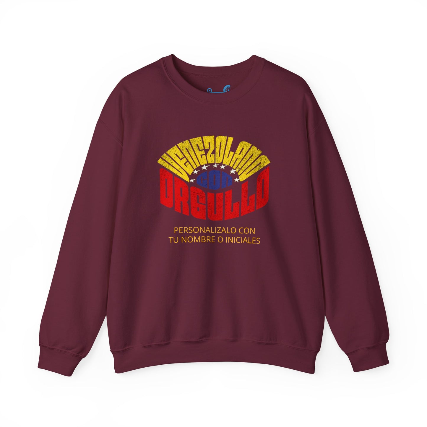 Sudadera Venezolano con Orgullo – Personalizable con tu Nombre o Iniciales