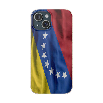 Funda Biodegradable | Bandera de Venezuela – 7 Estrellas | iPhone y Samsung