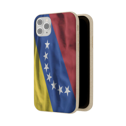 Funda Biodegradable | Bandera de Venezuela – 7 Estrellas | iPhone y Samsung