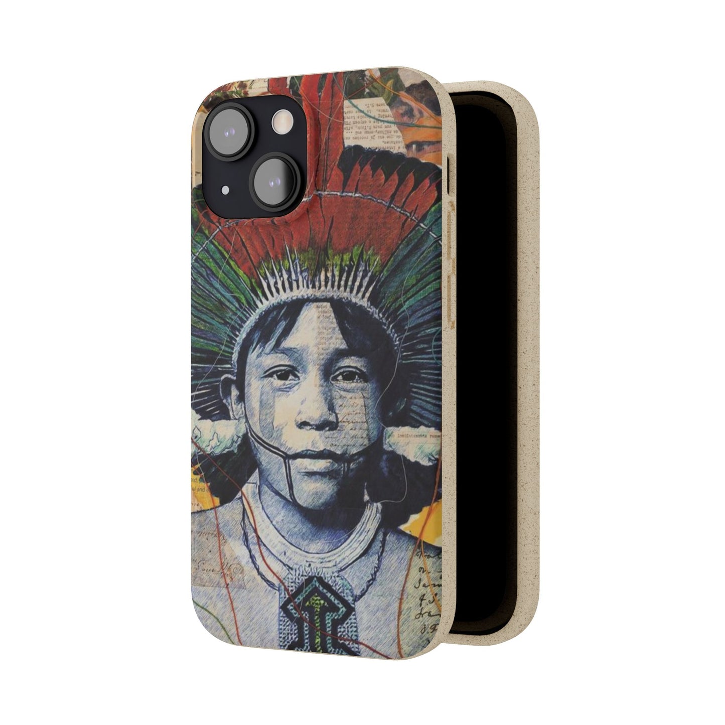Fundas Biodegradables – collage de la Amazonía | Funda Ecológica para iPhone y Samsung