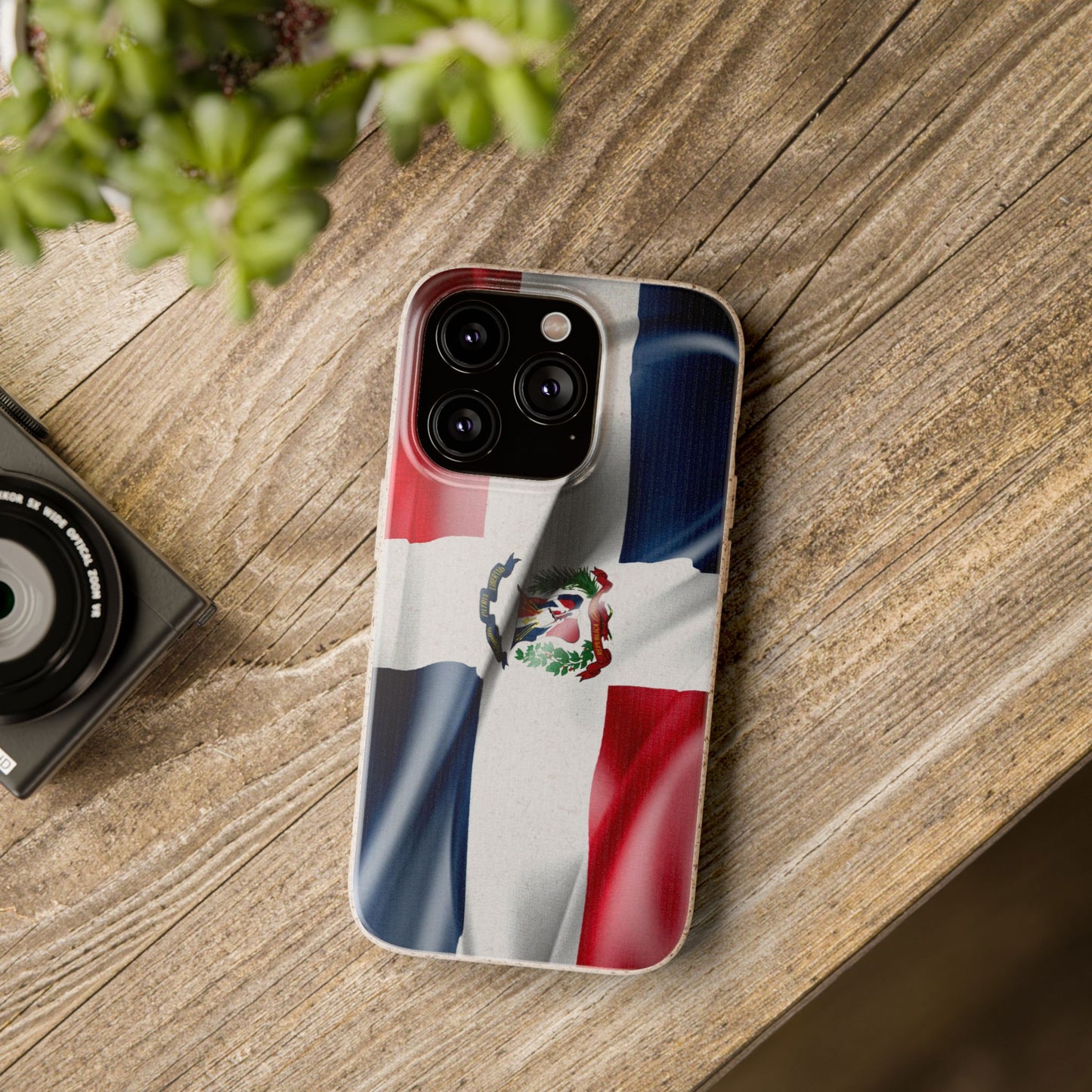 Funda Biodegradable | Bandera República Dominicana 🇩🇴 | iPhone y Samsung