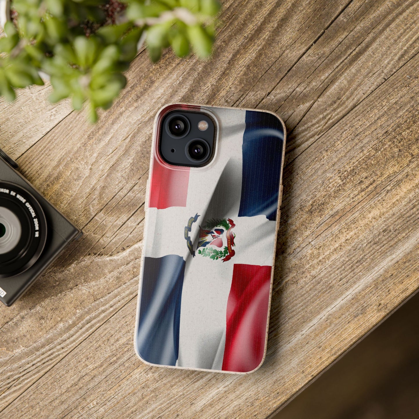 Funda Biodegradable | Bandera República Dominicana 🇩🇴 | iPhone y Samsung