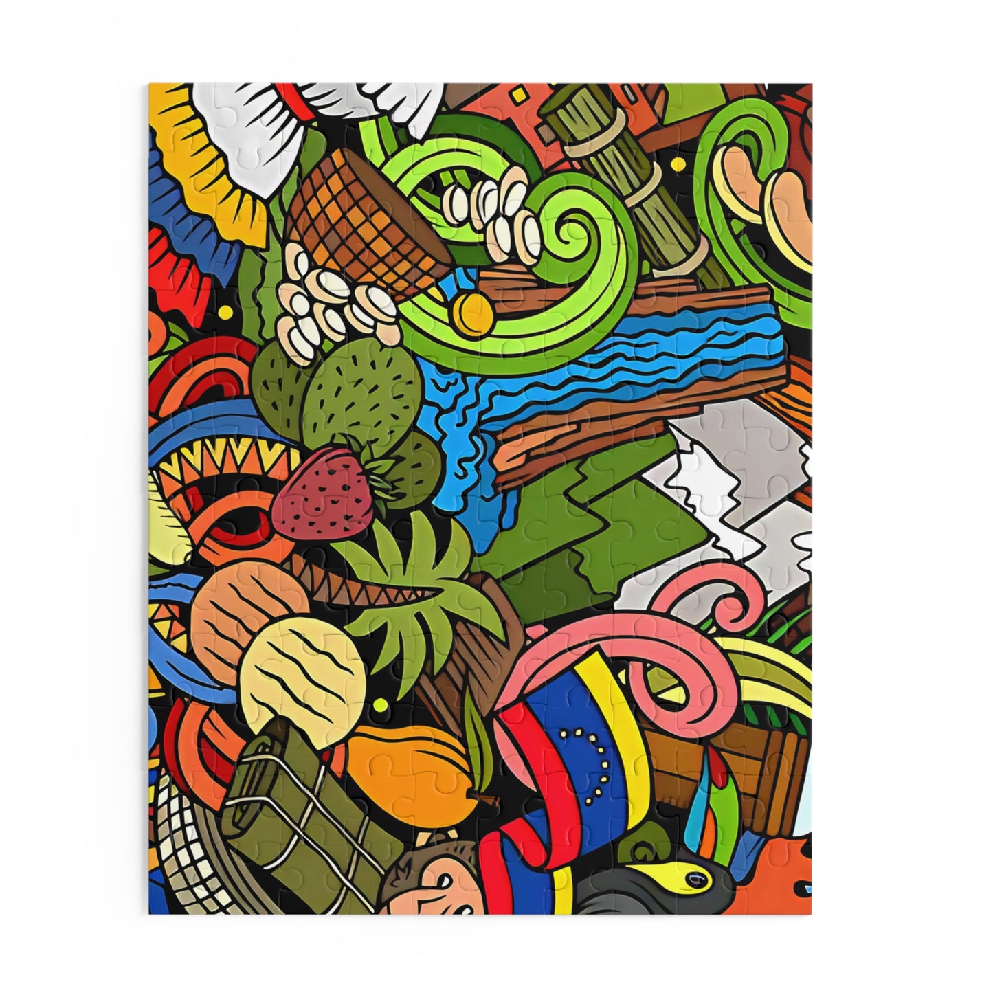 Puzzle Artístico de Venezuela | Rompecabezas Cultural Venezolano de 120, 252 y 500 Piezas