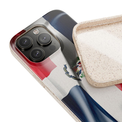Funda Biodegradable | Bandera República Dominicana 🇩🇴 | iPhone y Samsung