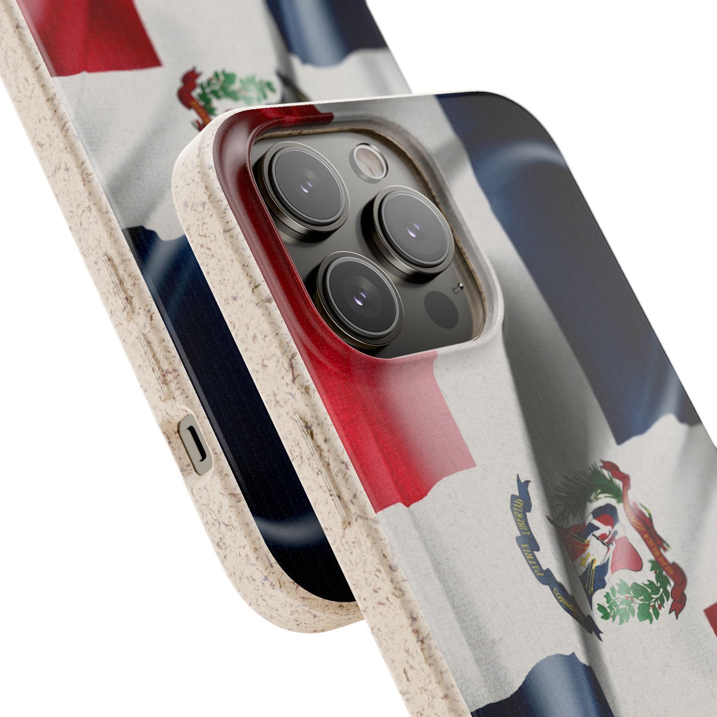 Funda Biodegradable | Bandera República Dominicana 🇩🇴 | iPhone y Samsung