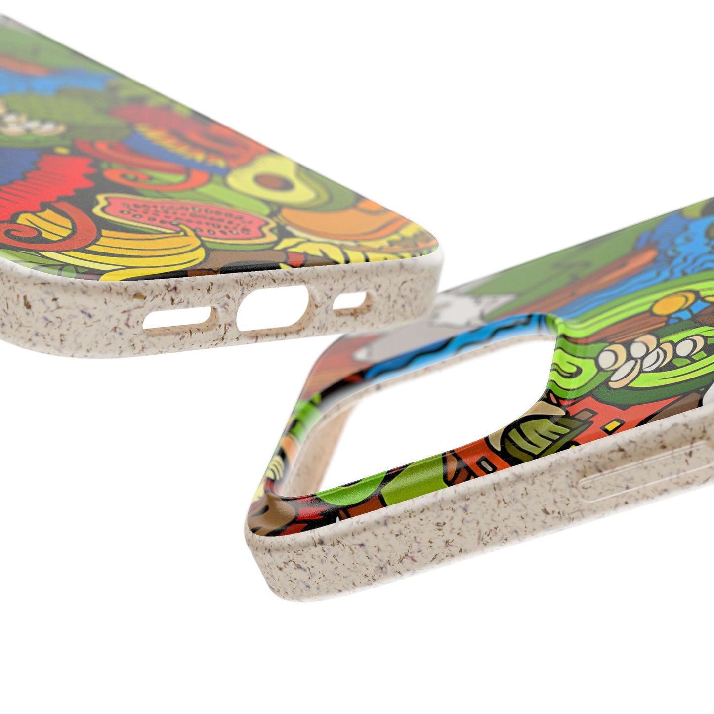 Funda Biodegradable | Dibujo Doodle cosas típicas de Venezuela | iPhone y Samsung