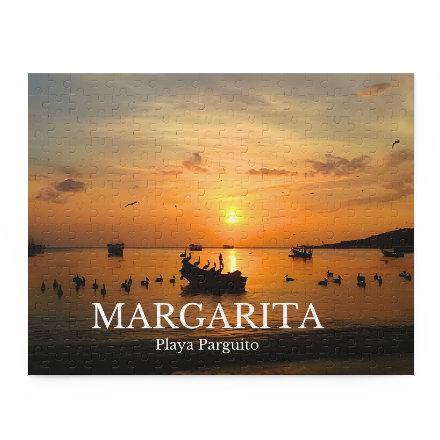 🧩 Rompecabezas Playa Parguito, Isla de Margarita | Fotografía Original – Venezuela Caribe (120, 252 o 500 Piezas)
