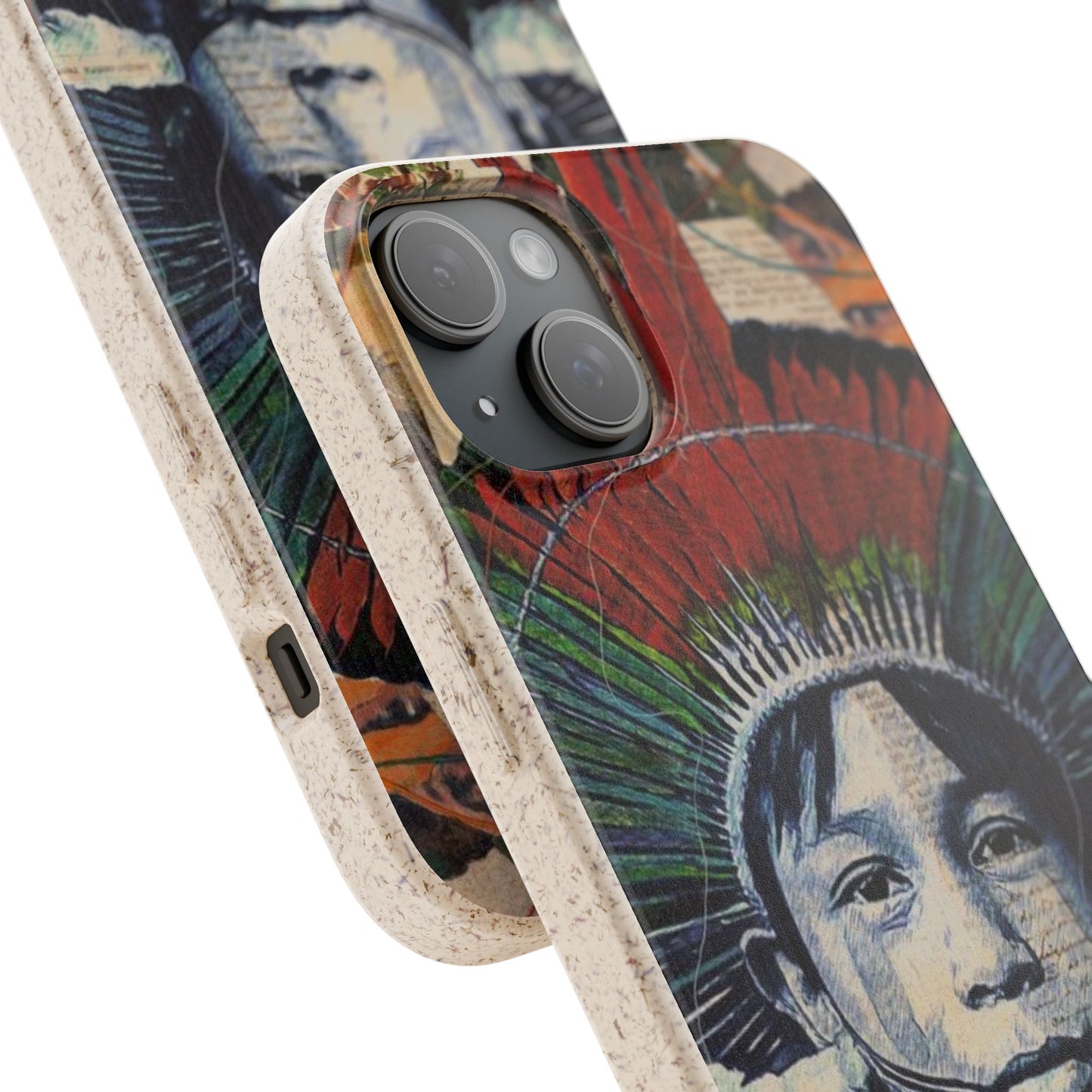 Fundas Biodegradables – collage de la Amazonía | Funda Ecológica para iPhone y Samsung
