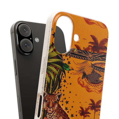 🌿 Fundas Biodegradables – Pintura de la Amazonía | Funda Ecológica para iPhone y Samsung