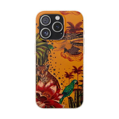 🌿 Fundas Biodegradables – Pintura de la Amazonía | Funda Ecológica para iPhone y Samsung