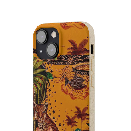 🌿 Fundas Biodegradables – Pintura de la Amazonía | Funda Ecológica para iPhone y Samsung