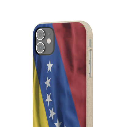 Funda Biodegradable | Bandera de Venezuela – 7 Estrellas | iPhone y Samsung