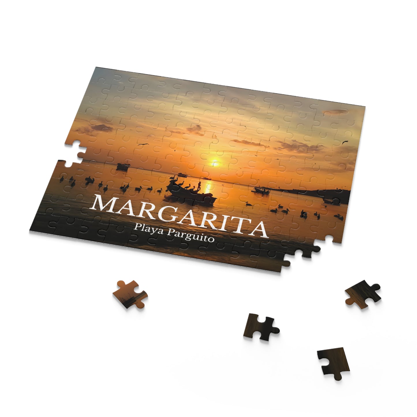 🧩 Rompecabezas Playa Parguito, Isla de Margarita | Fotografía Original – Venezuela Caribe (120, 252 o 500 Piezas)