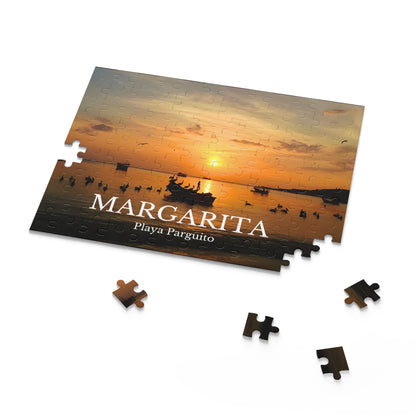 🧩 Rompecabezas Playa Parguito, Isla de Margarita | Fotografía Original – Venezuela Caribe (120, 252 o 500 Piezas)
