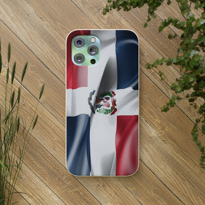 Funda Biodegradable | Bandera República Dominicana 🇩🇴 | iPhone y Samsung