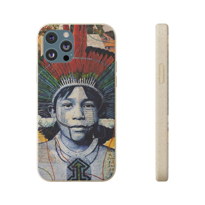 Fundas Biodegradables – collage de la Amazonía | Funda Ecológica para iPhone y Samsung
