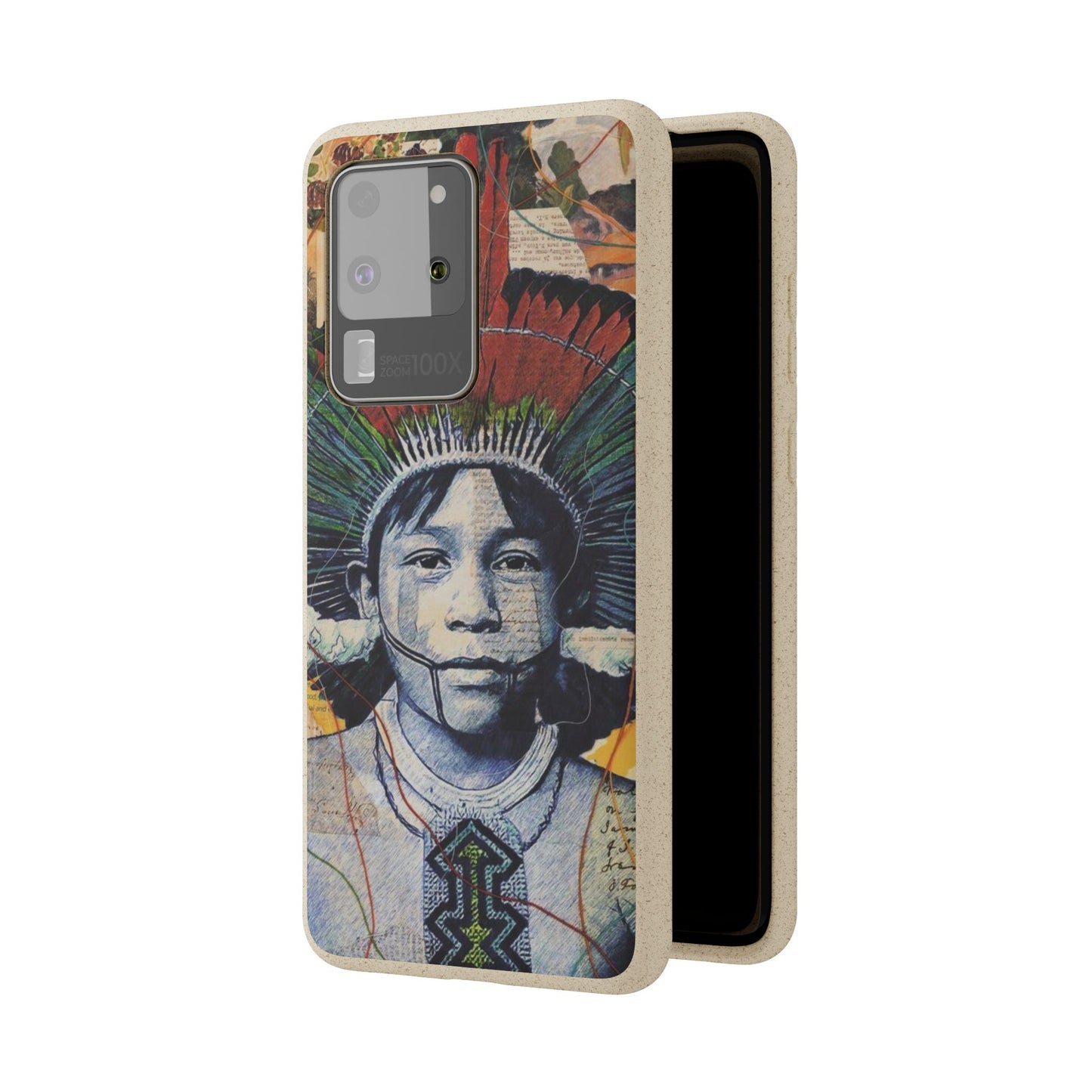 Fundas Biodegradables – collage de la Amazonía | Funda Ecológica para iPhone y Samsung