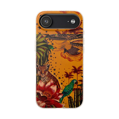 🌿 Fundas Biodegradables – Pintura de la Amazonía | Funda Ecológica para iPhone y Samsung