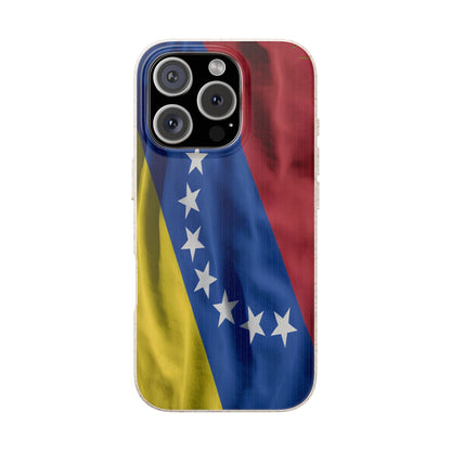 Funda Biodegradable | Bandera de Venezuela – 7 Estrellas | iPhone y Samsung