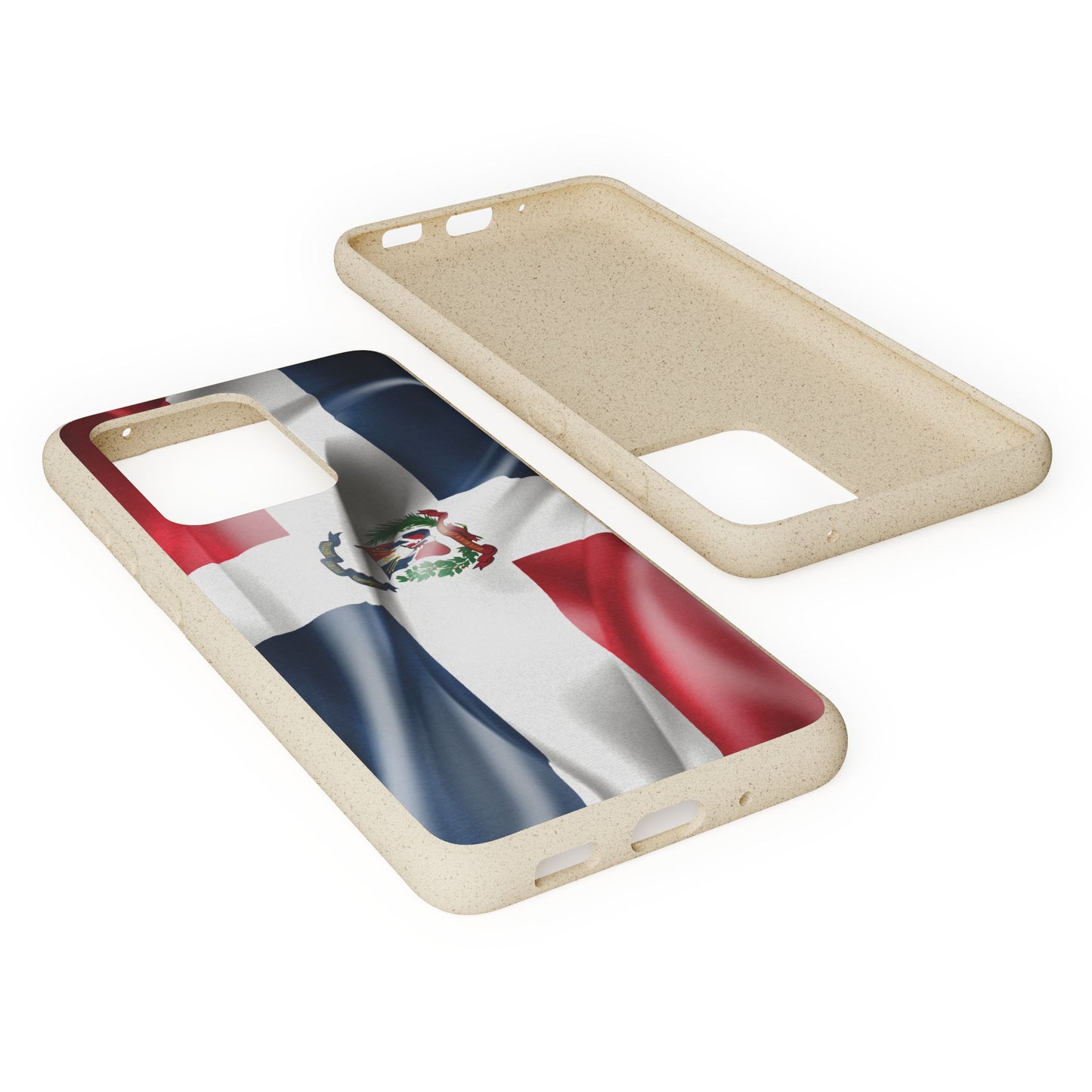 Funda Biodegradable | Bandera República Dominicana 🇩🇴 | iPhone y Samsung