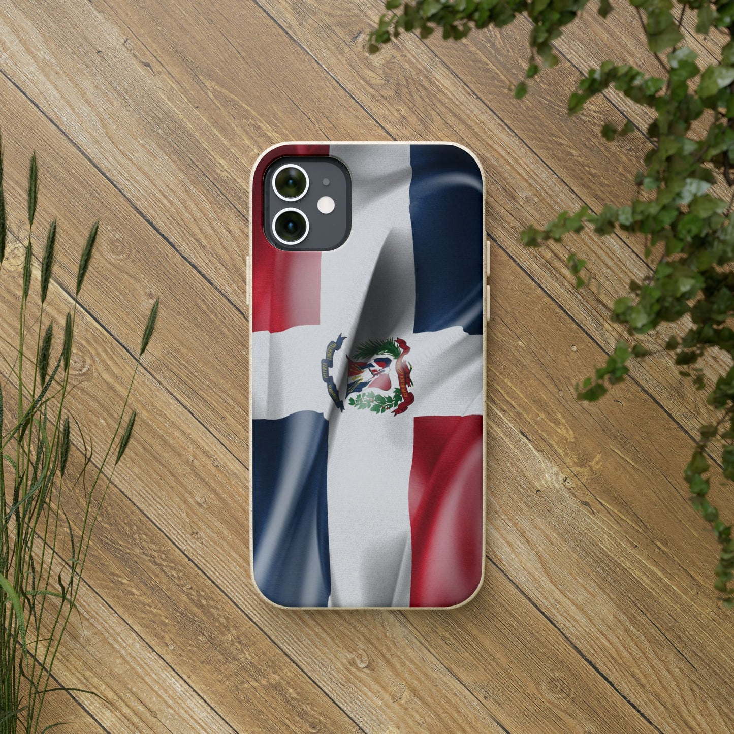 Funda Biodegradable | Bandera República Dominicana 🇩🇴 | iPhone y Samsung