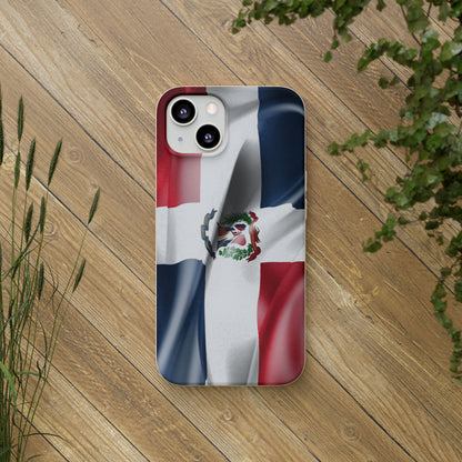 Funda Biodegradable | Bandera República Dominicana 🇩🇴 | iPhone y Samsung