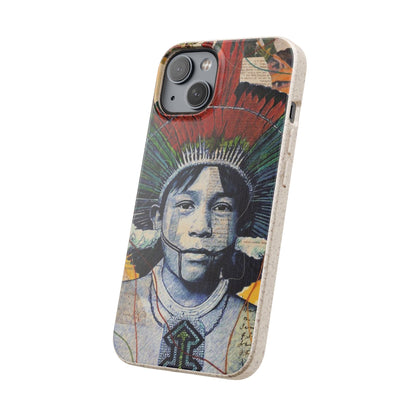 Fundas Biodegradables – collage de la Amazonía | Funda Ecológica para iPhone y Samsung