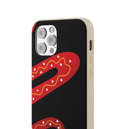 Funda de móvil biodegradable - Wiyu - "La serpiente emplumada" – Serie Amazonía