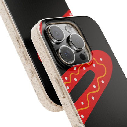 Funda de móvil biodegradable - Wiyu - "La serpiente emplumada" – Serie Amazonía
