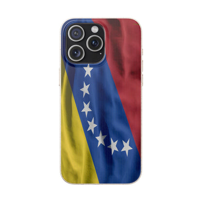 Funda Biodegradable | Bandera de Venezuela – 7 Estrellas | iPhone y Samsung