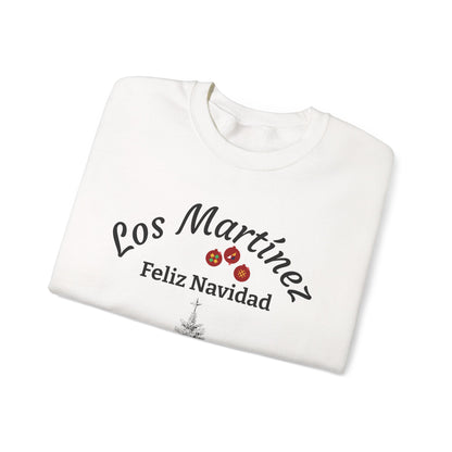 Sudadera Navideña Personalizada — Con tu mensaje y nombre