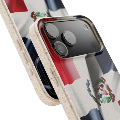 Funda Biodegradable | Bandera República Dominicana 🇩🇴 | iPhone y Samsung