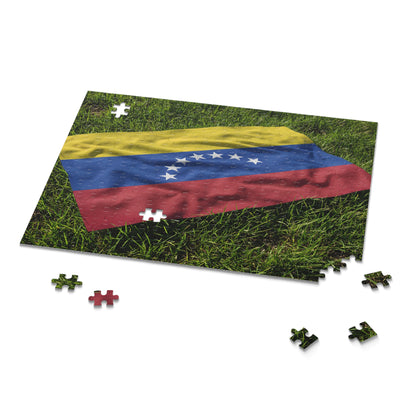 🧩 Rompecabezas Bandera de Venezuela | Puzzle "Seremos Libres" (120, 252 o 500 Piezas)