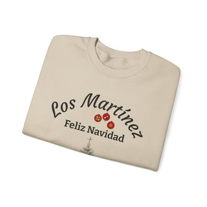 Sudadera Navideña Personalizada — Con tu mensaje y nombre