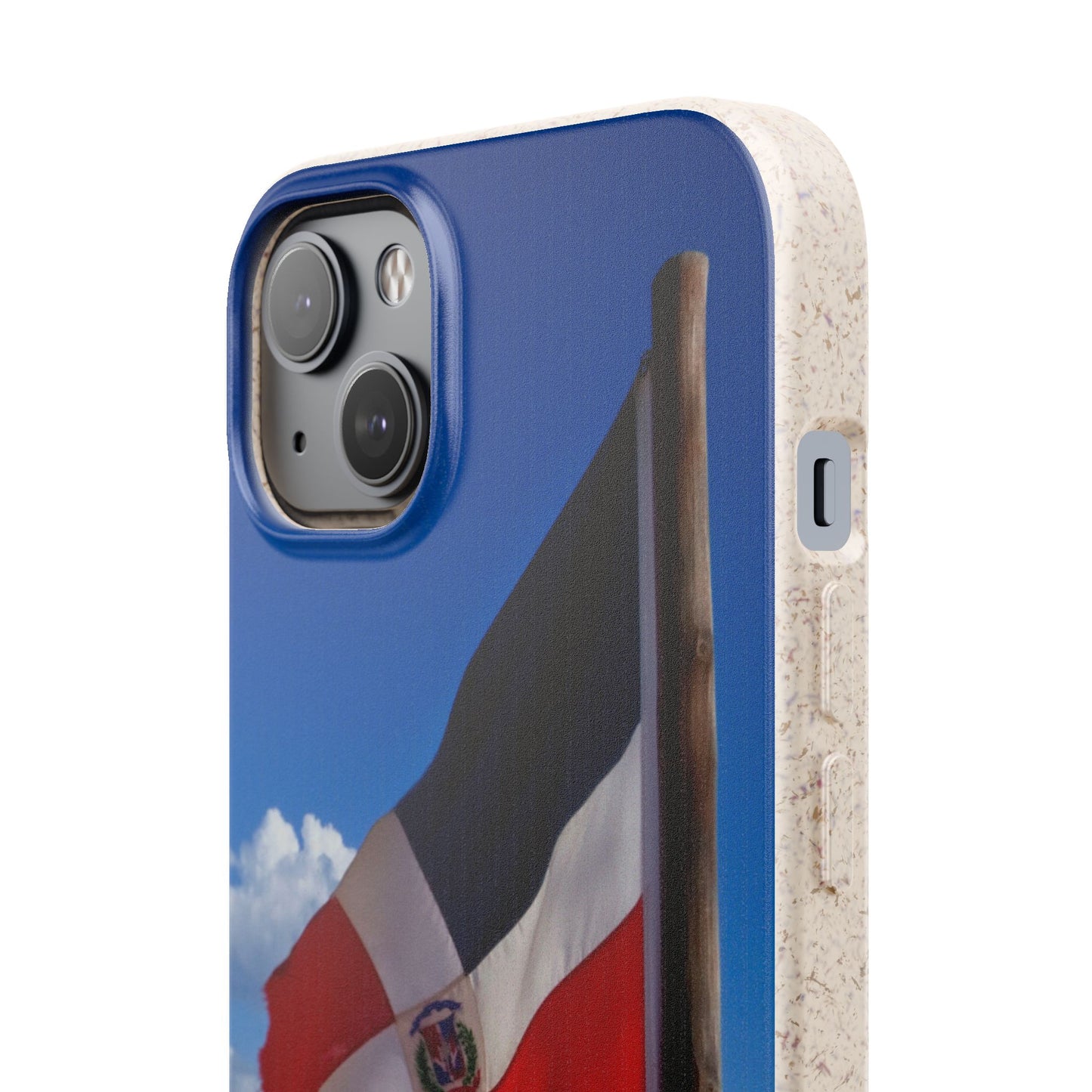Funda Biodegradable | Bandera de RD en la Playa 🇩🇴 | iPhone y Samsung