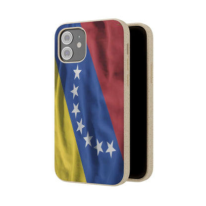 Funda Biodegradable | Bandera de Venezuela – 7 Estrellas | iPhone y Samsung