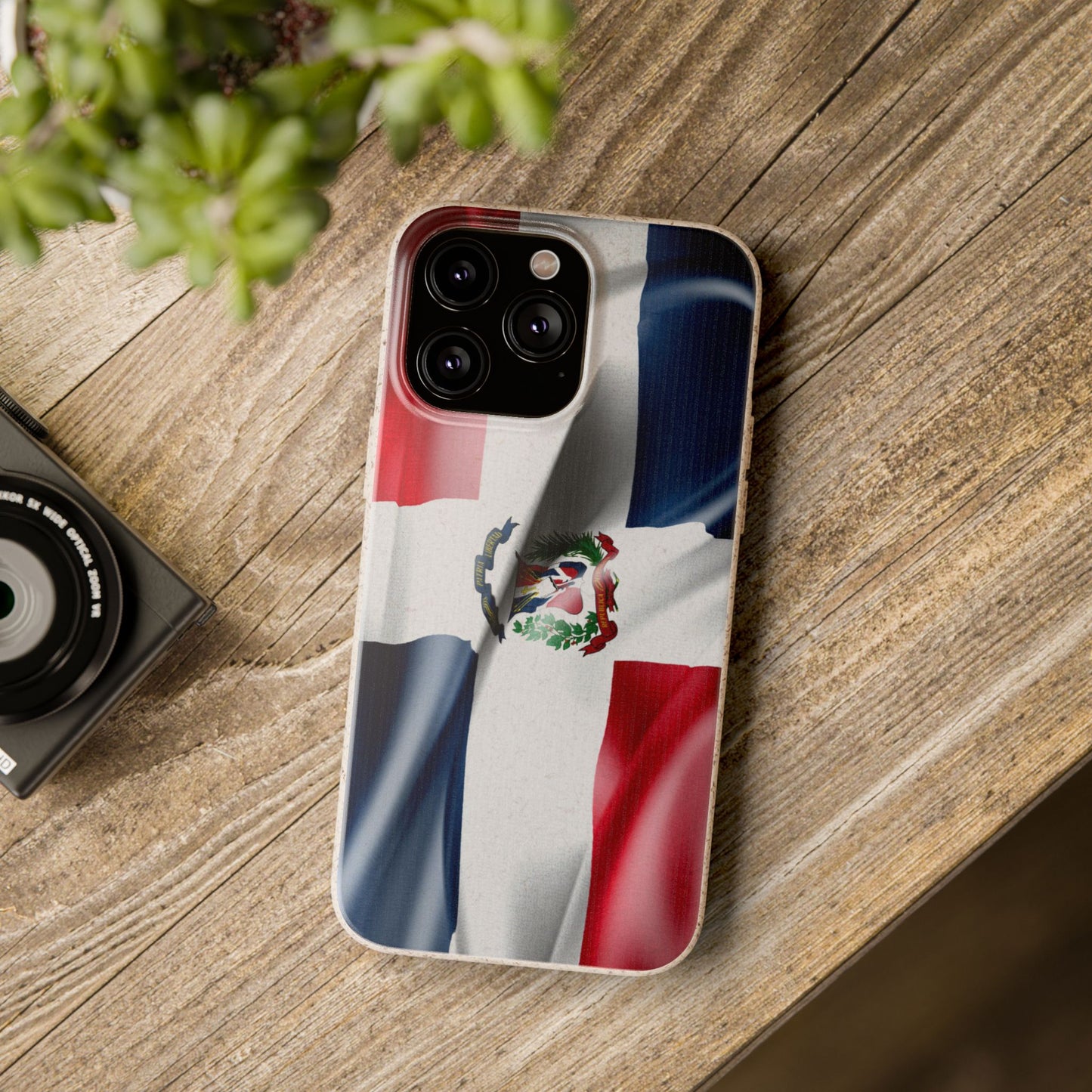 Funda Biodegradable | Bandera República Dominicana 🇩🇴 | iPhone y Samsung