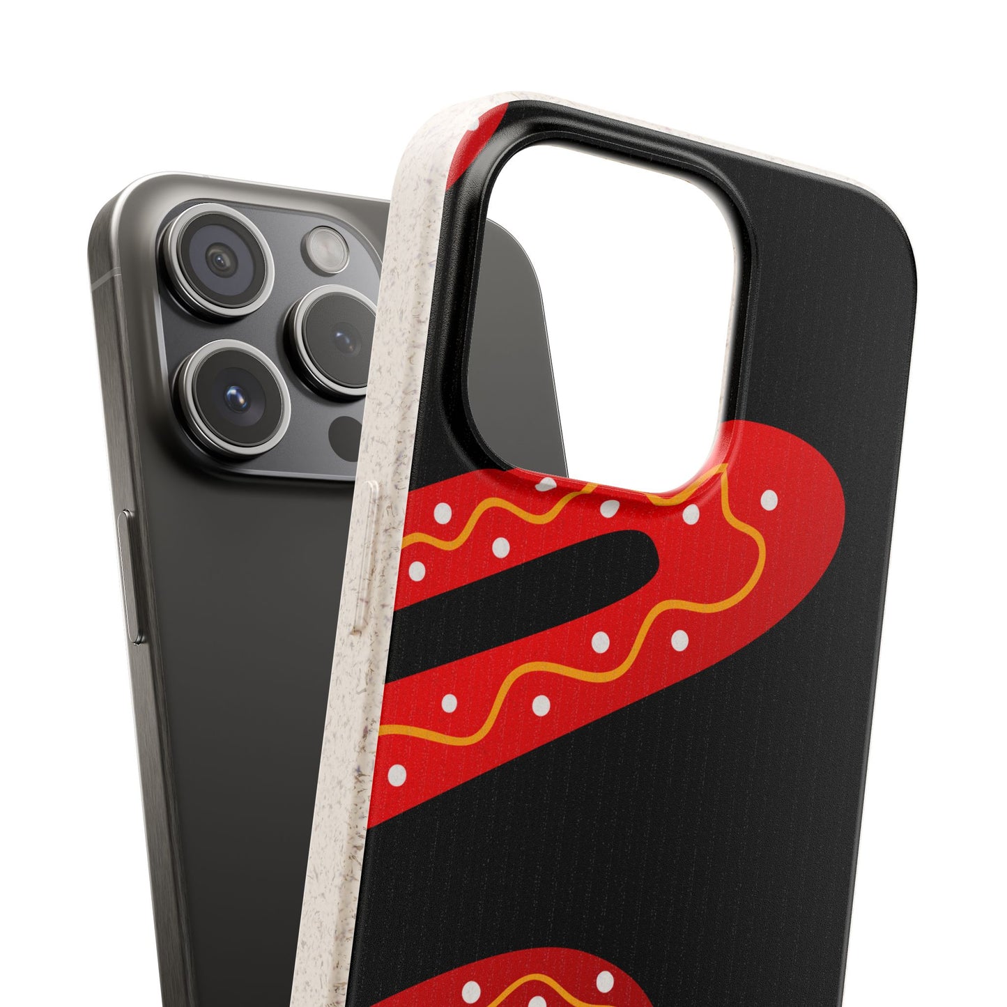 Funda de móvil biodegradable - Wiyu - "La serpiente emplumada" – Serie Amazonía