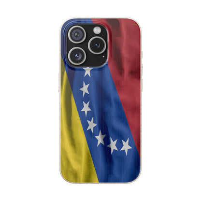 Funda Biodegradable | Bandera de Venezuela – 7 Estrellas | iPhone y Samsung