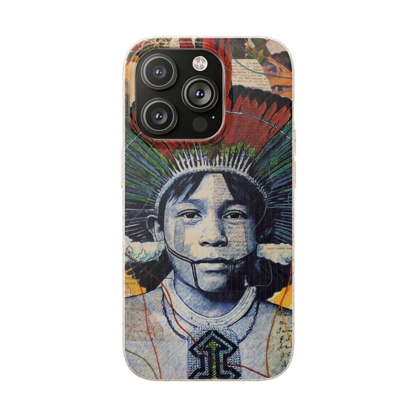 Fundas Biodegradables – collage de la Amazonía | Funda Ecológica para iPhone y Samsung